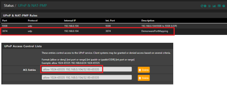 I nåde af servitrice skuffe Can't play COD:BO4 Blackout, port 3074 won't forward : r/PFSENSE