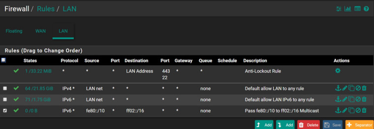 0_1543890560913_20181202 -- pfSense 2_4_4 Firewall Rules LAN.jpg