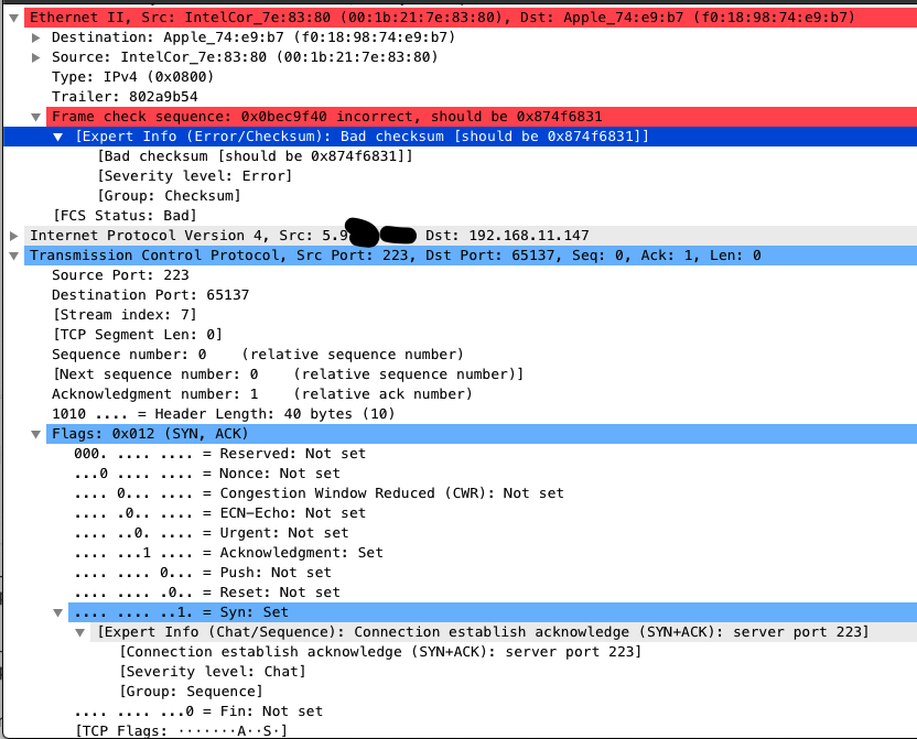 SSH Port Forwarding from custom ports to port 22 does not work