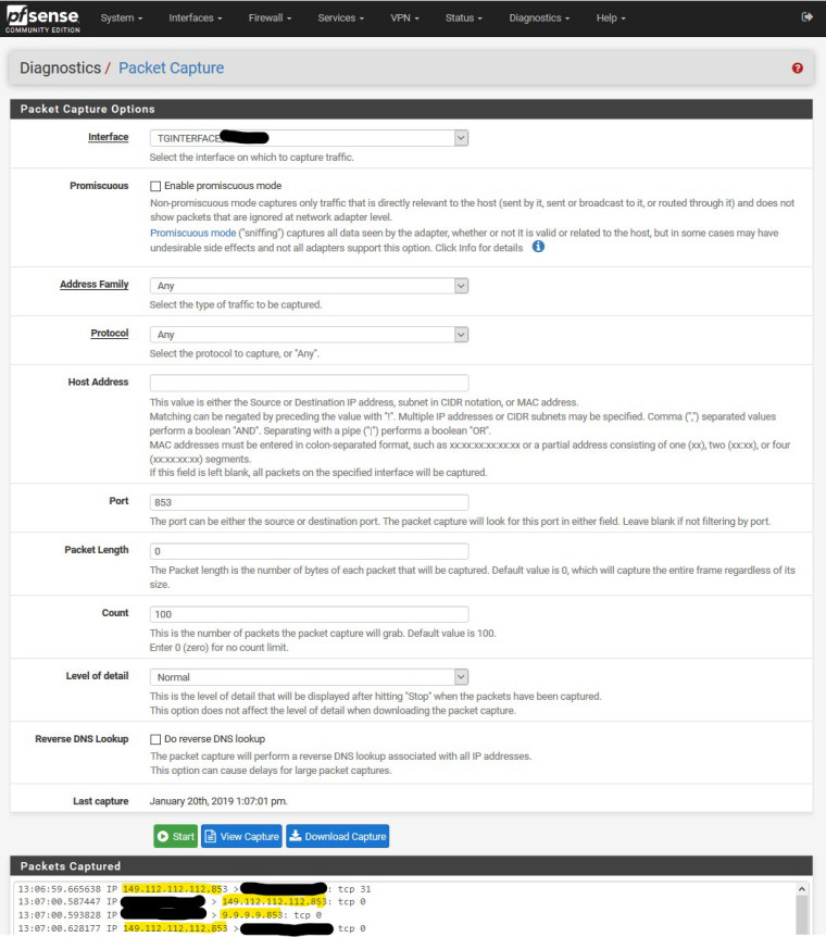 opendns updater pfsense