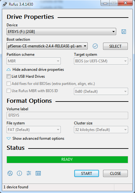 Can't create UEFI bootable USB Netgate Forum