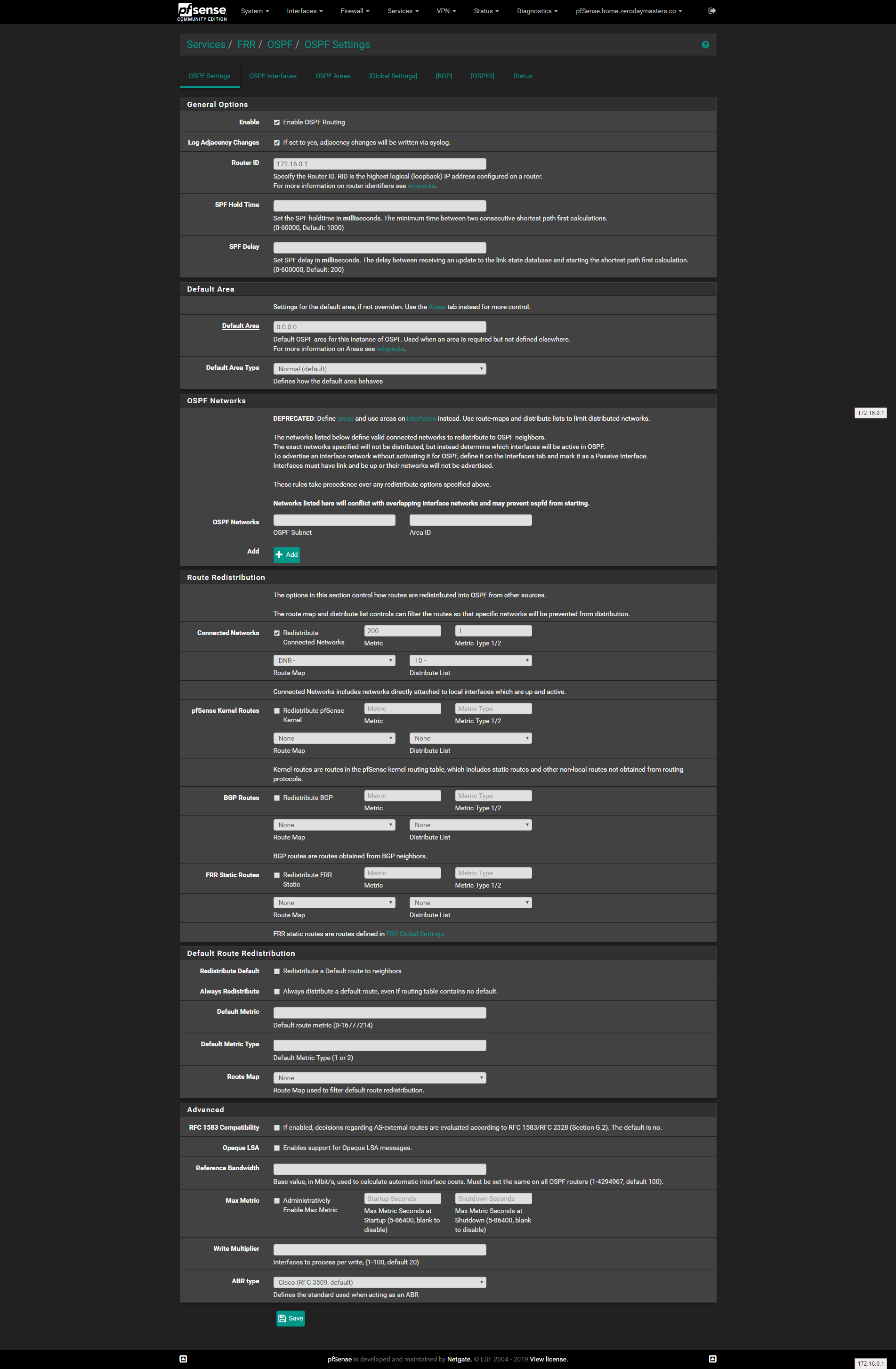 pfSense.home.zerodaymasters.co - Services_ FRR_ OSPF_ OSPF Settings.png