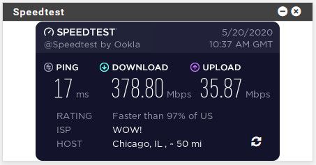 Tm speed test ookla