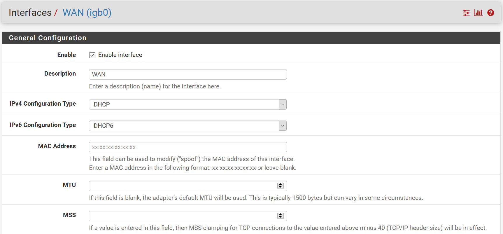 Interface enabled. Lan Интерфейс. PFSENSE NETGATE. Предупреждение Интерфейс. IP B class PFSENSE Wan Router.