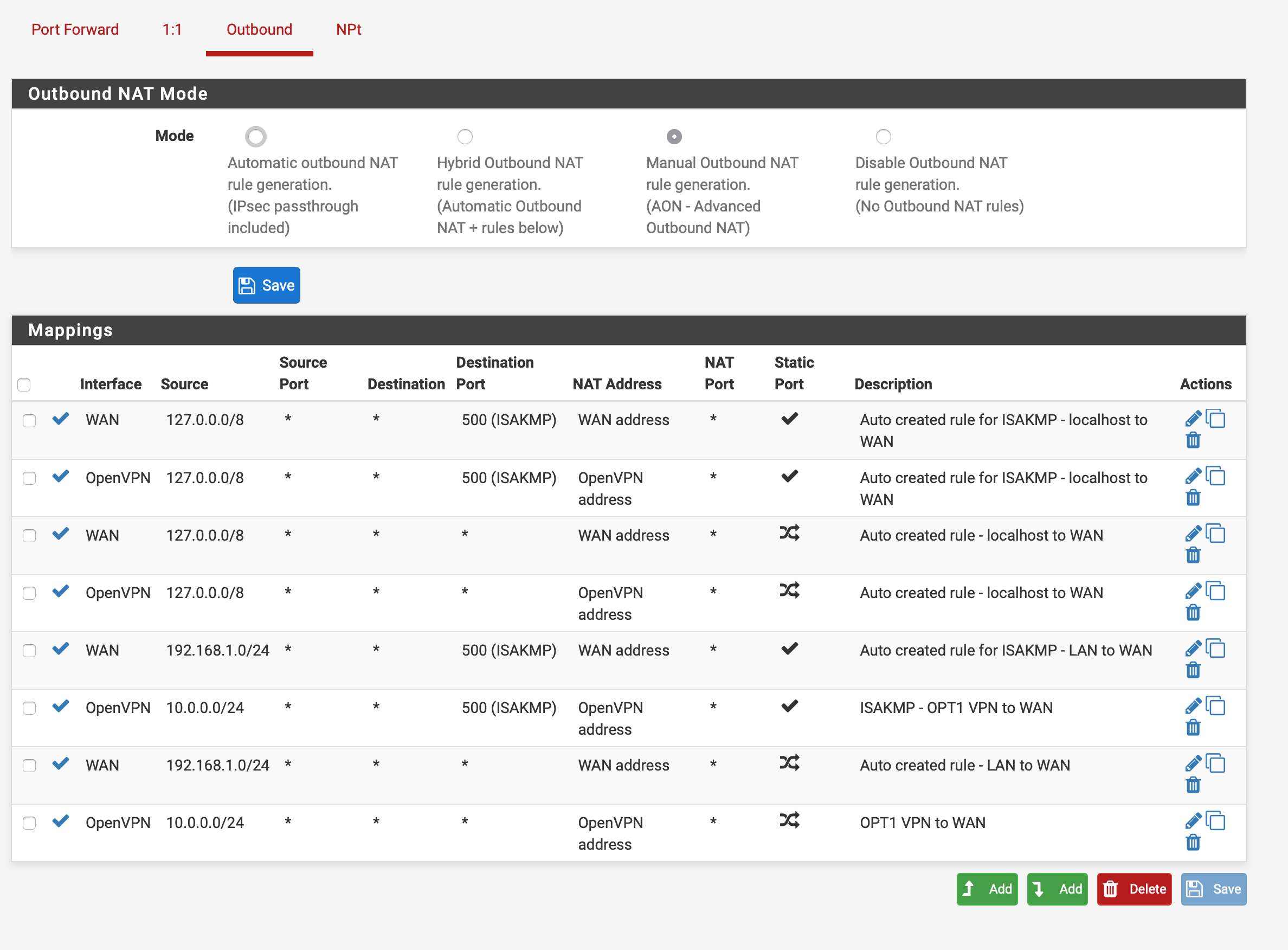 Nat rules. OPENVPN Интерфейс. PFSENSE настройка Outbound Nat. OPNSENSE OPENVPN