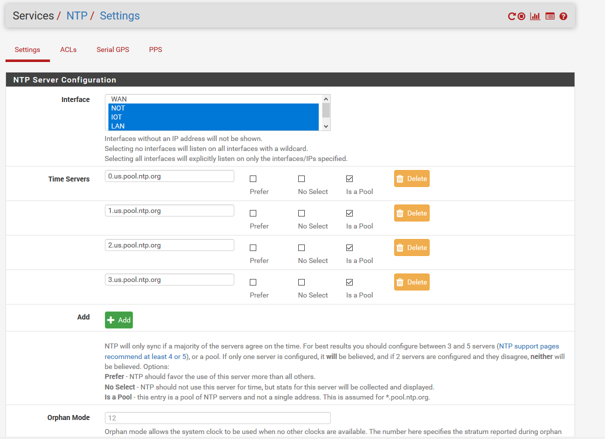 Ntp Not Syncing With Clients Netgate Forum