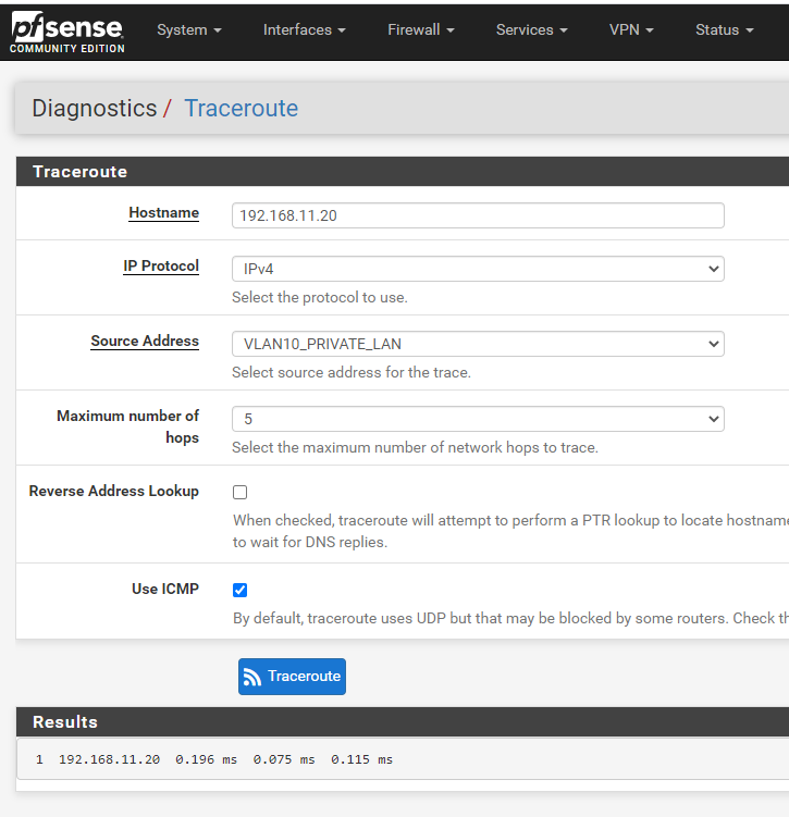 Tracert to Server on pfSense1.png