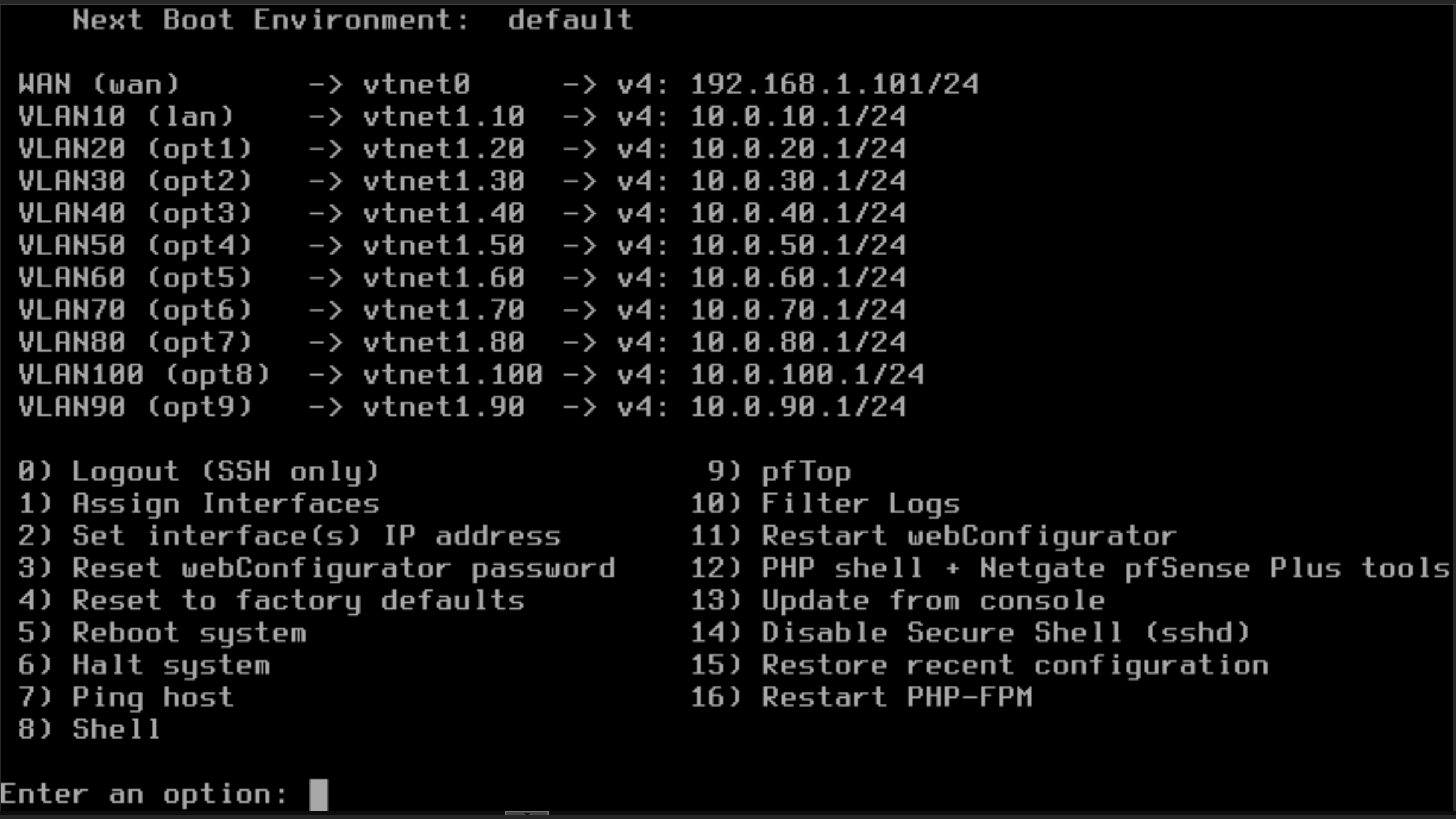 The MTU of a VLAN cannot be greater than that of its parent interface ...