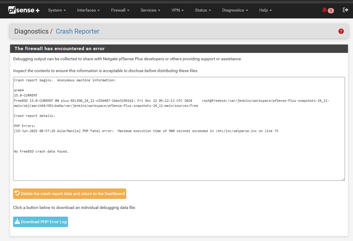 Crash report in configuaration history 2025-06-19 104140.png